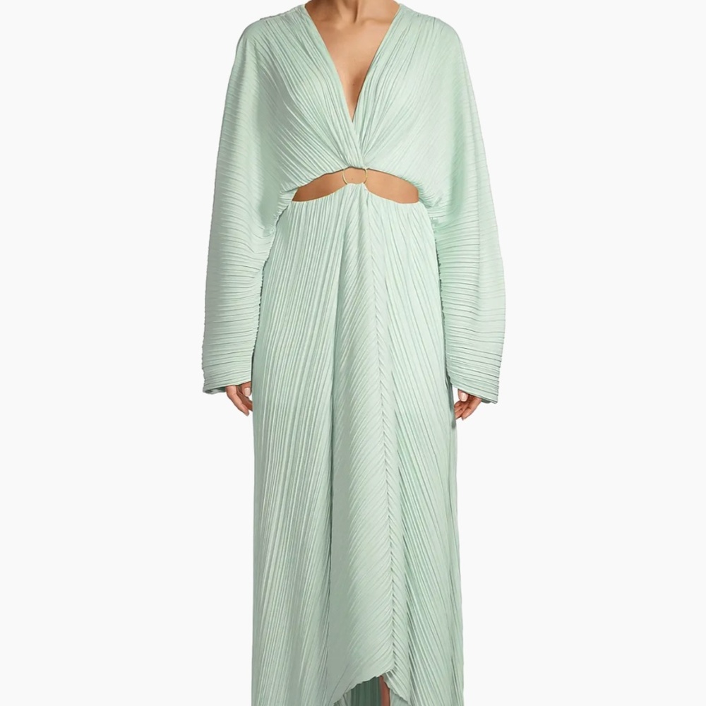 Saks Fifth Avenue Plissé Maxi Dress – NWT – Size 10 – $140 Retail